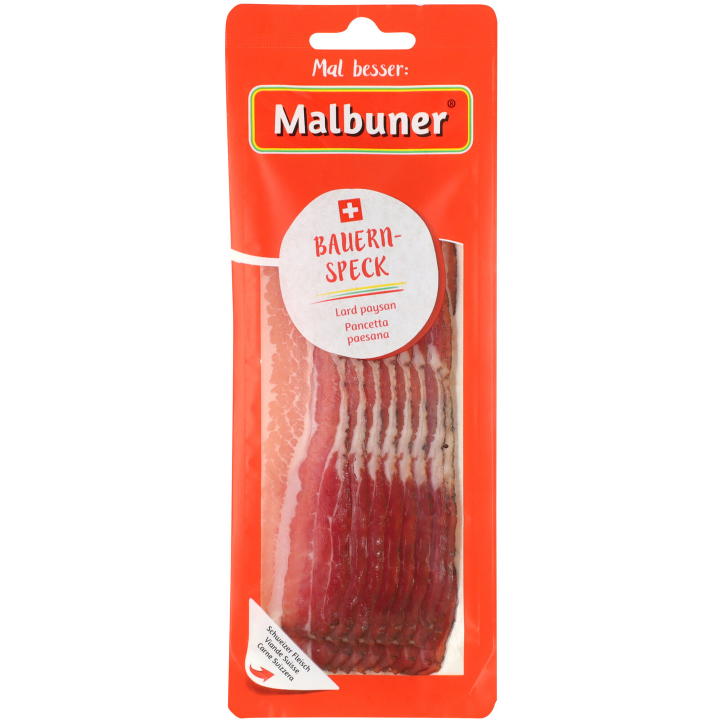 Malbuner Bauernspeck ca. 80g