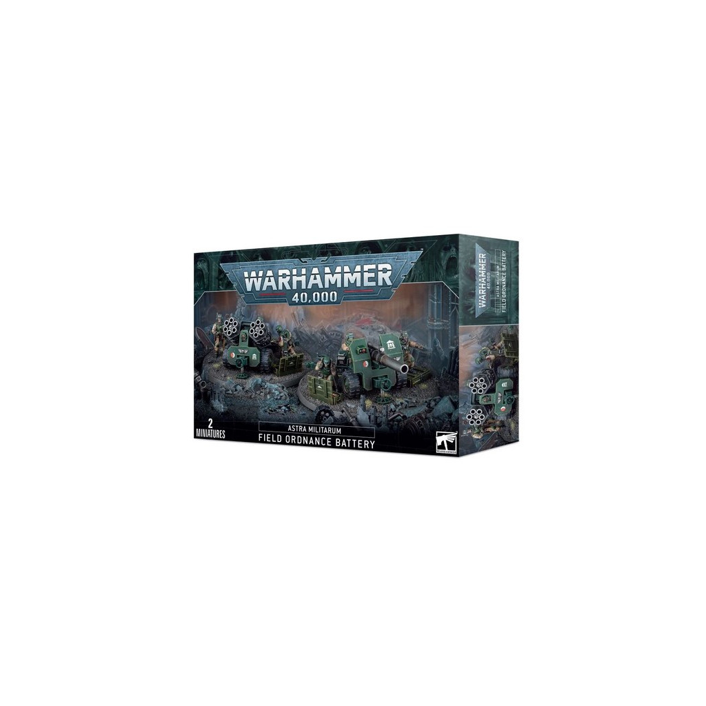 W40K : Astra Militarum - Batterie d'Artillerie