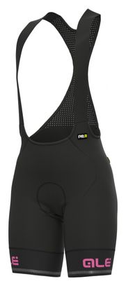 Cuissard Femme Alé Sella Plus Noir/Rose Fluo