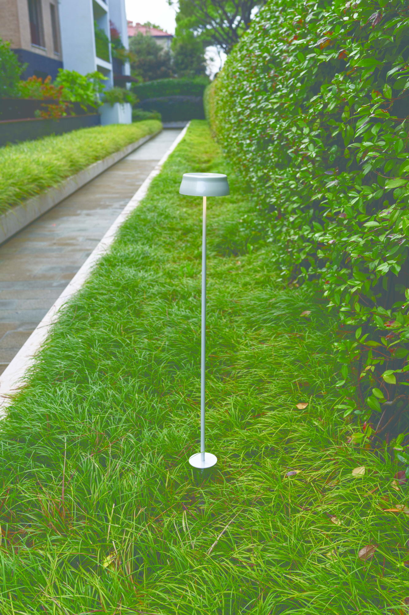 Zafferano buitenlamp Picchetto Sister Light Wifi koper