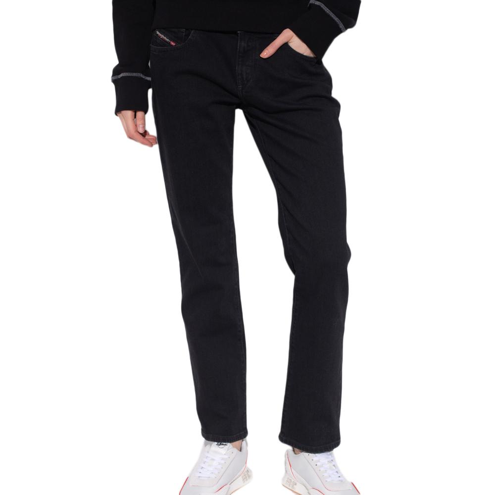 Diesel Jean Evasé Noir Femme Diesel A03610