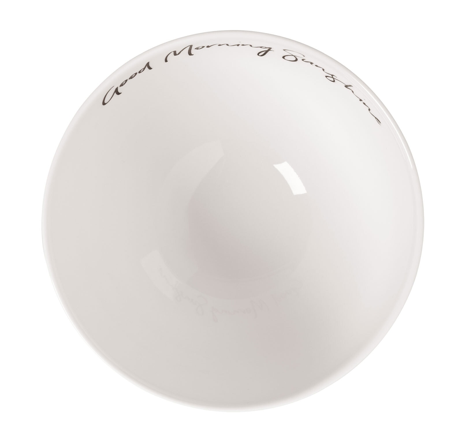 Villeroy & Boch Bol STATEMENT GOOD MORNING SUNSHINE 470 ml Porzellan weiß