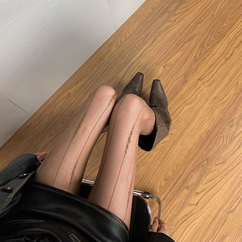 Romilan - Gestreepte visnetpanty