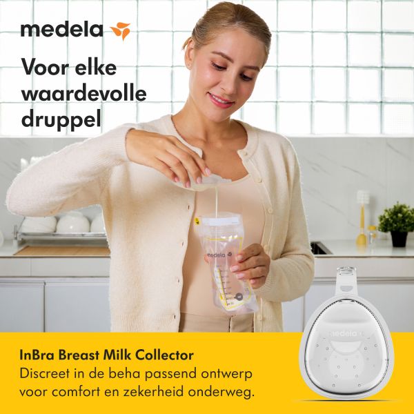 Medela Borstmelkopvanger - In-Bra - 2 Stuks