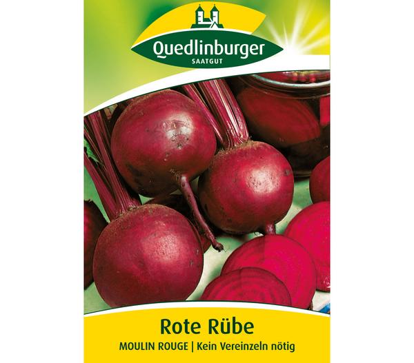 Quedlinburger Samen Rote Rübe 'Moulin Rouge'