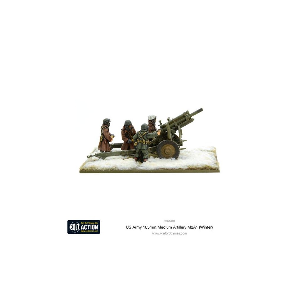Bolt Action - US Army 105mm Medium Artillery M2A1 (Winter)