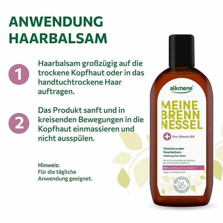 Alkmene Meine Brennnessel Haarbalsam, 250 ml