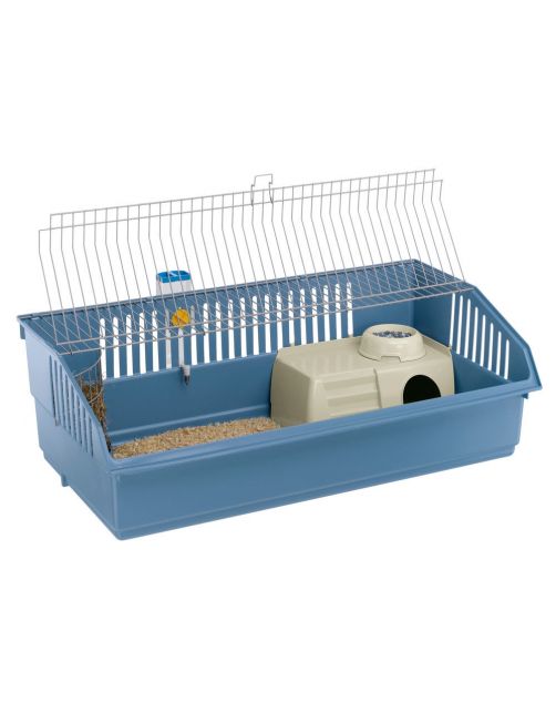 Ferplast Knaagdierkooi Cavie 100 Deluxe - Dierenverblijf - 101.5x53x33.5 cm Assorti
