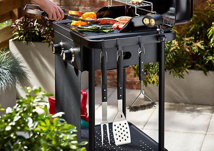 Kit ustensiles pour barbecue Rockwell