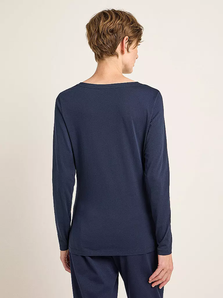 LANIUS Langarmshirt dunkelblau