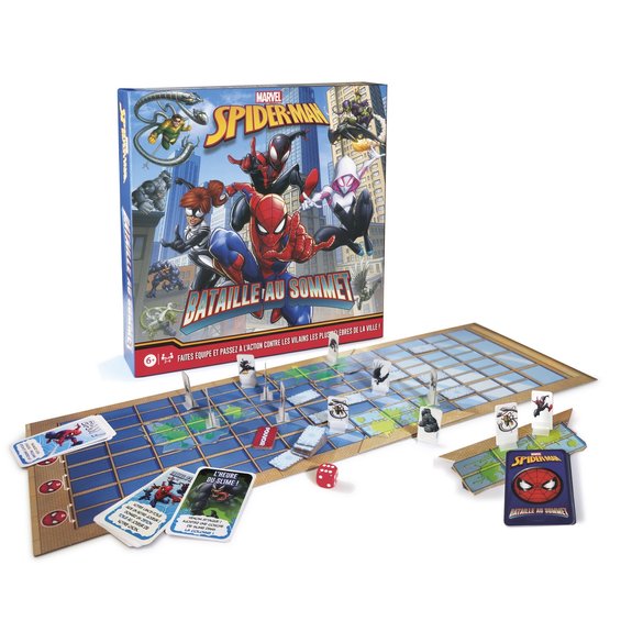 Jeu de Plateau Spider-Man - Bataille au sommet