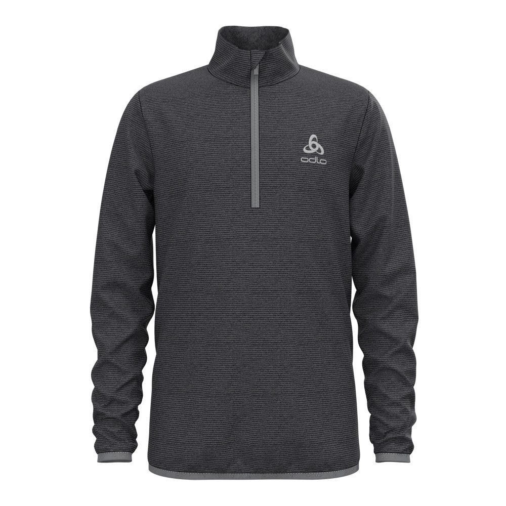 Odlo Roy 1/2 Zip Pullover Kinder shale grey