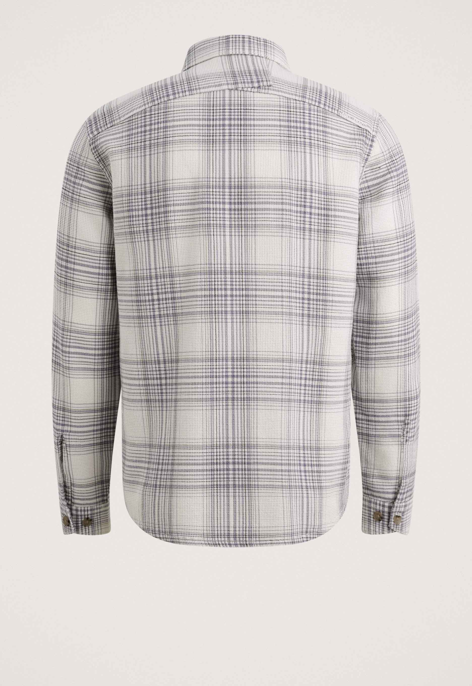 Cast Iron Checkered Waffle Jacket