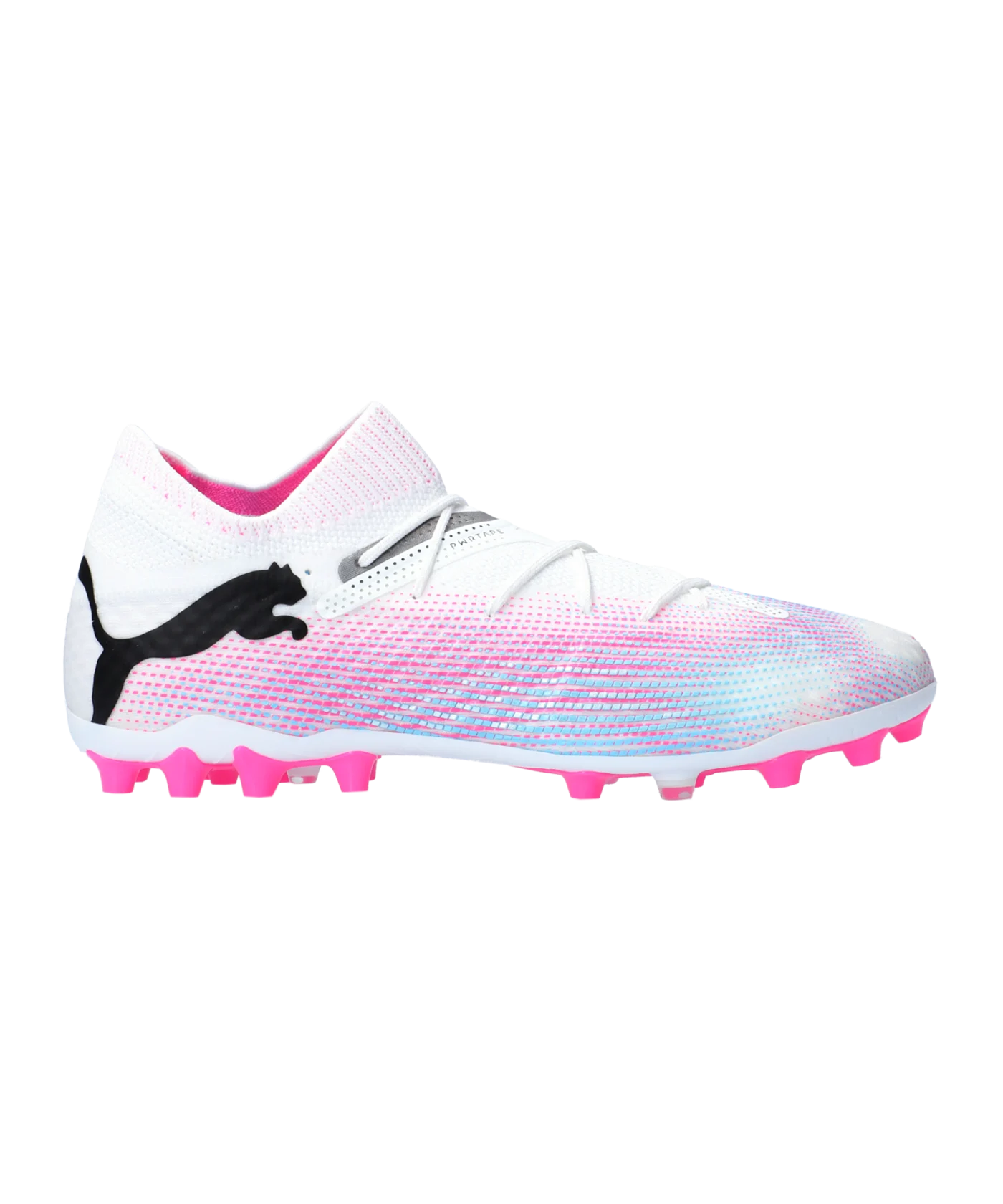 PUMA FUTURE 7 Ultimate MG Phenomenal Weiss Schwarz Pink F01