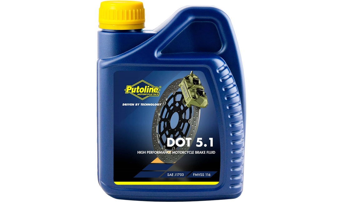 Putoline bremsevæske DOT5.1 500ml