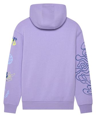 Sweat à Capuche Femme Fox Hello Future Violet
