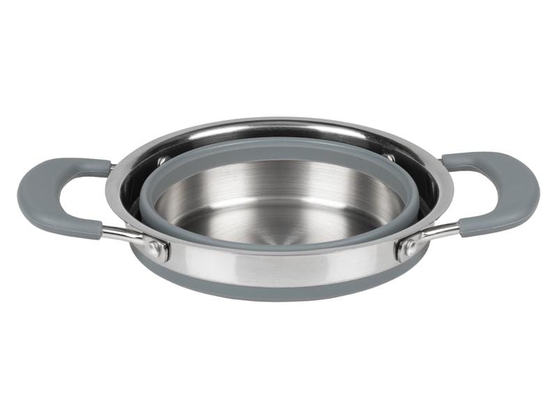 KOOR Kochtopf faltbar, 1 L Praktischer Outdoor-Kochtopf