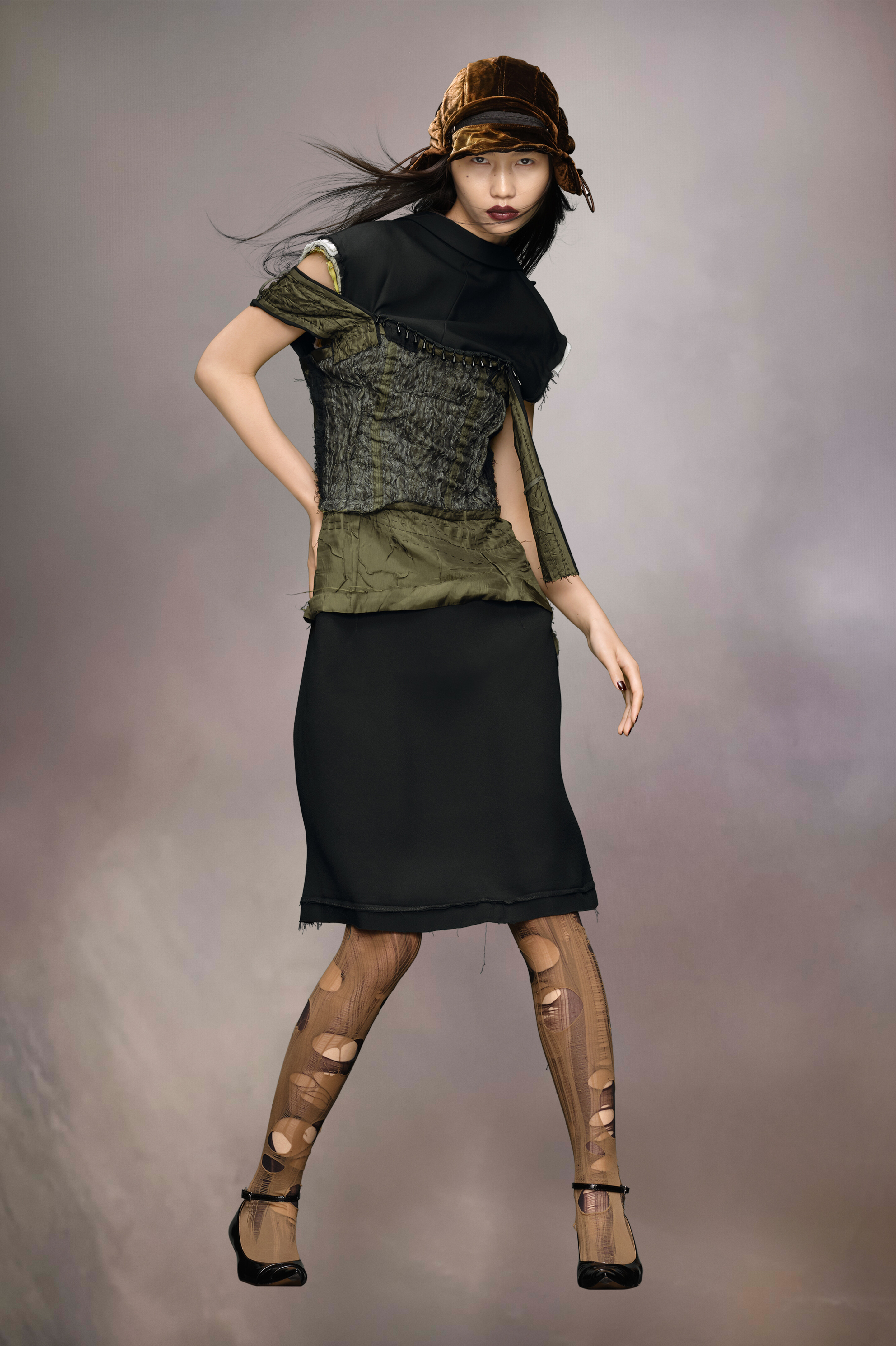 Robe à superposition Décortiqué