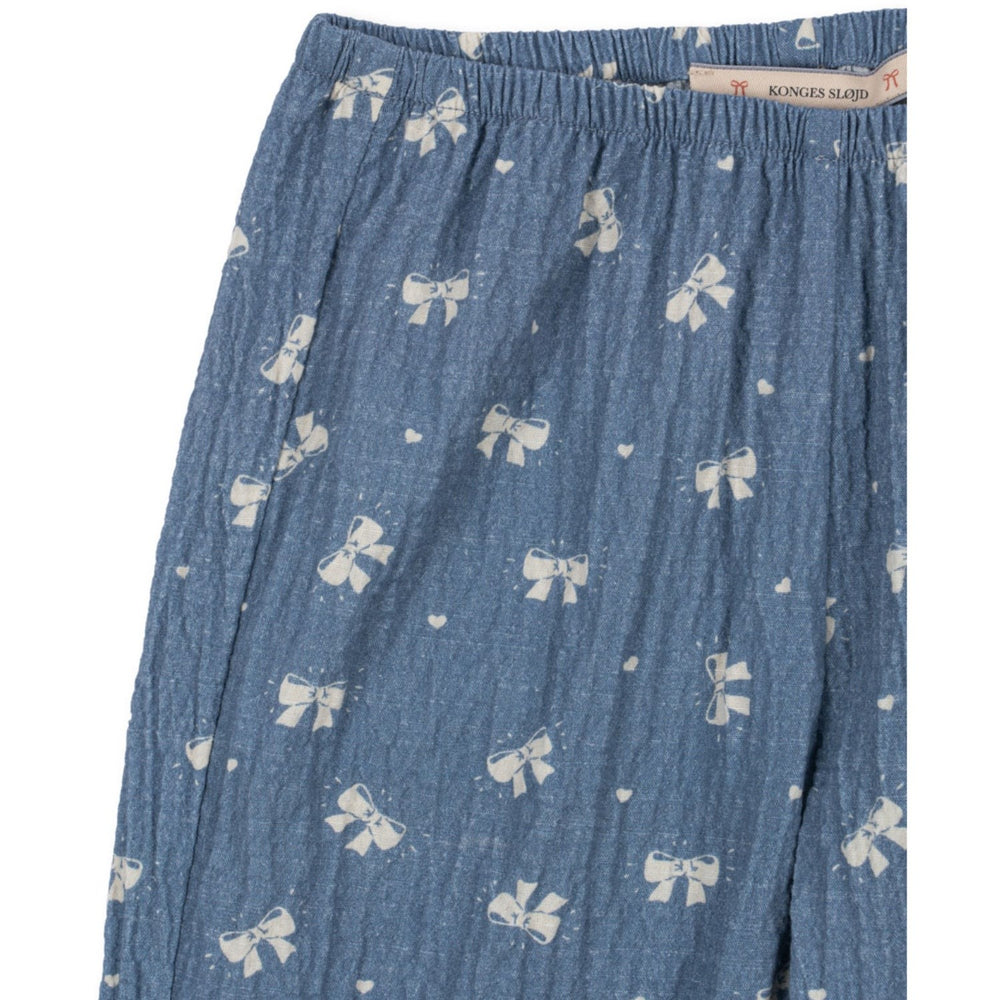 Køb Konges Sløjd Boucle Blue Vida Bukser GOTS