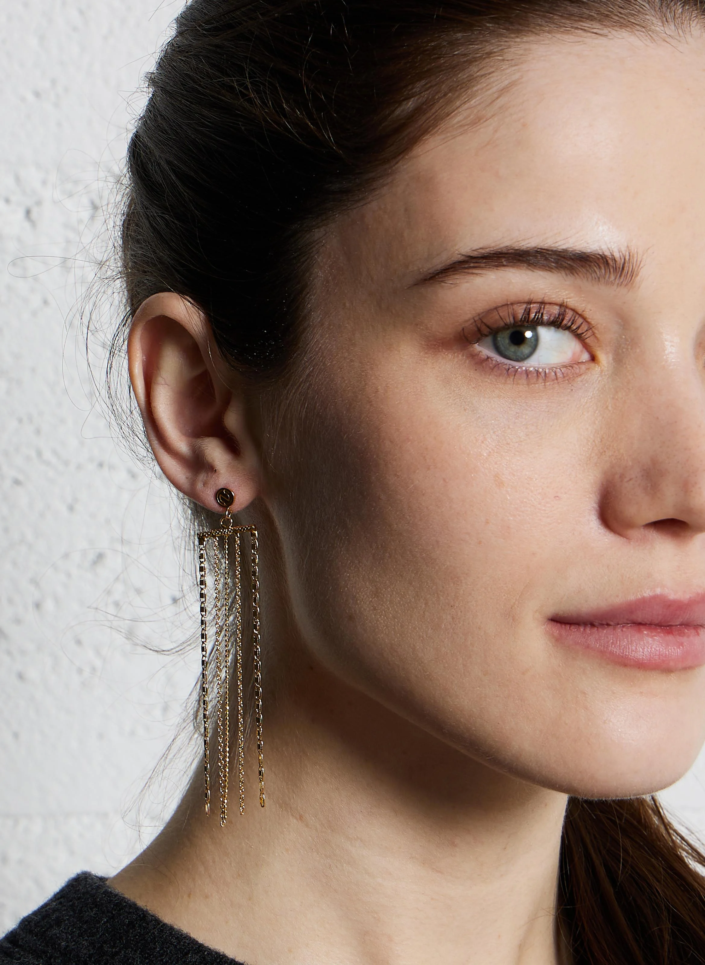 BYZANCE - Boucles d'oreilles en laiton| Doré