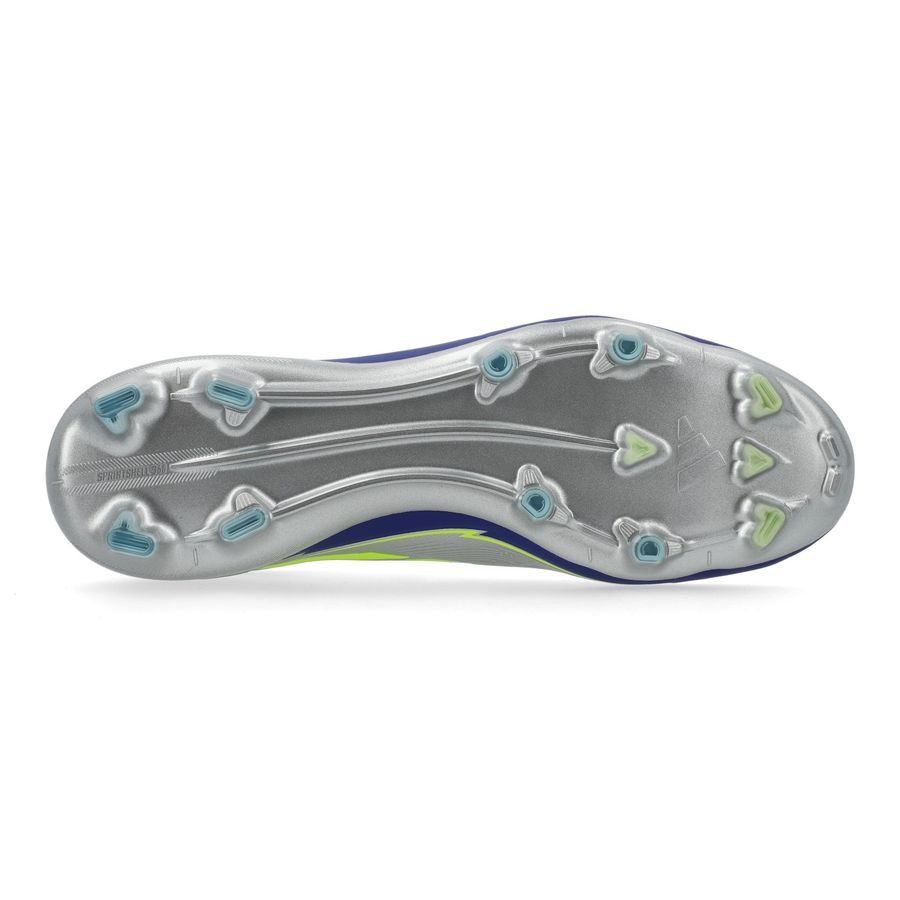 adidas F50 Messi Pro FG La Vida Rapida - Argenté/Jaune/Bleu