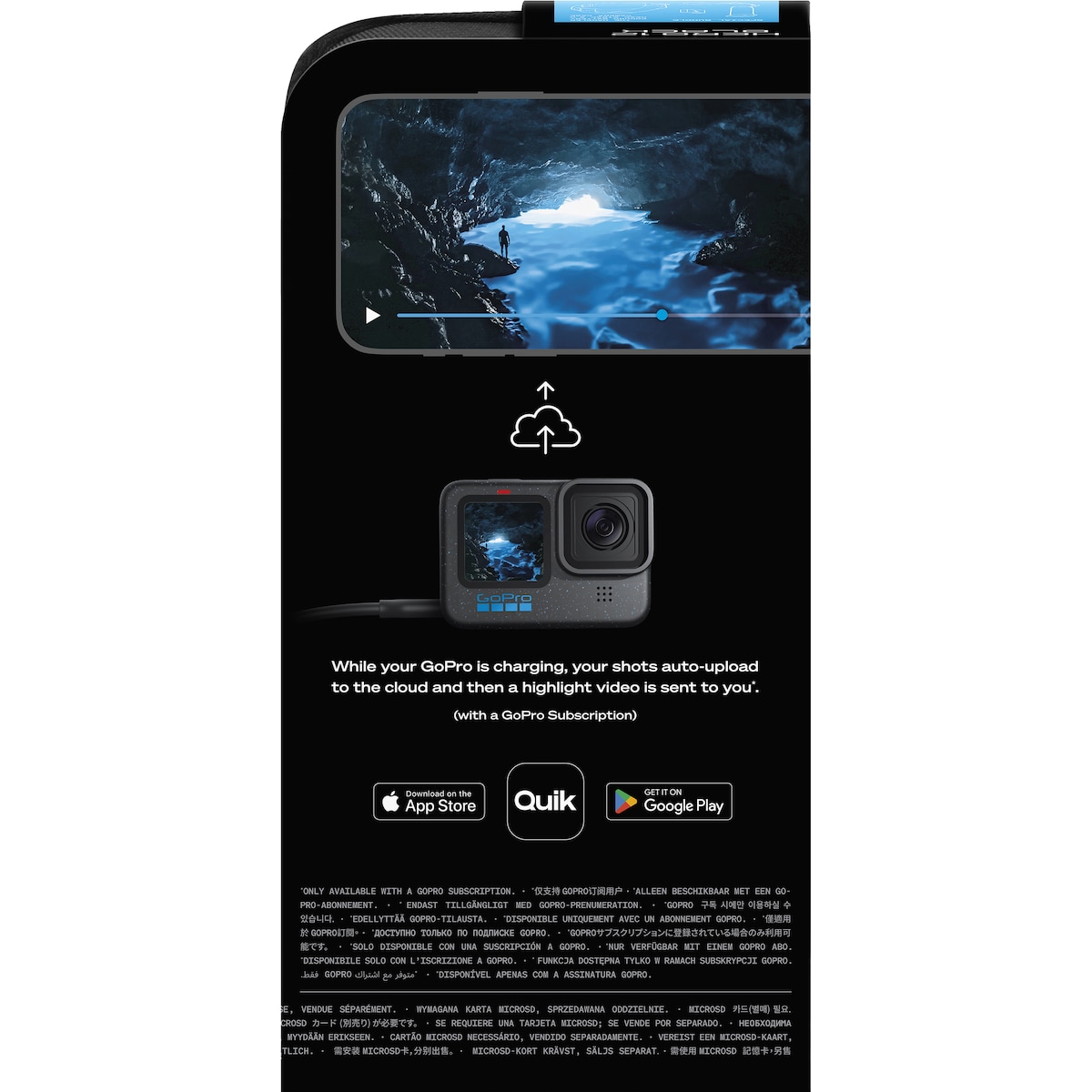 GoPro Hero 12 Black actionkamera pakke