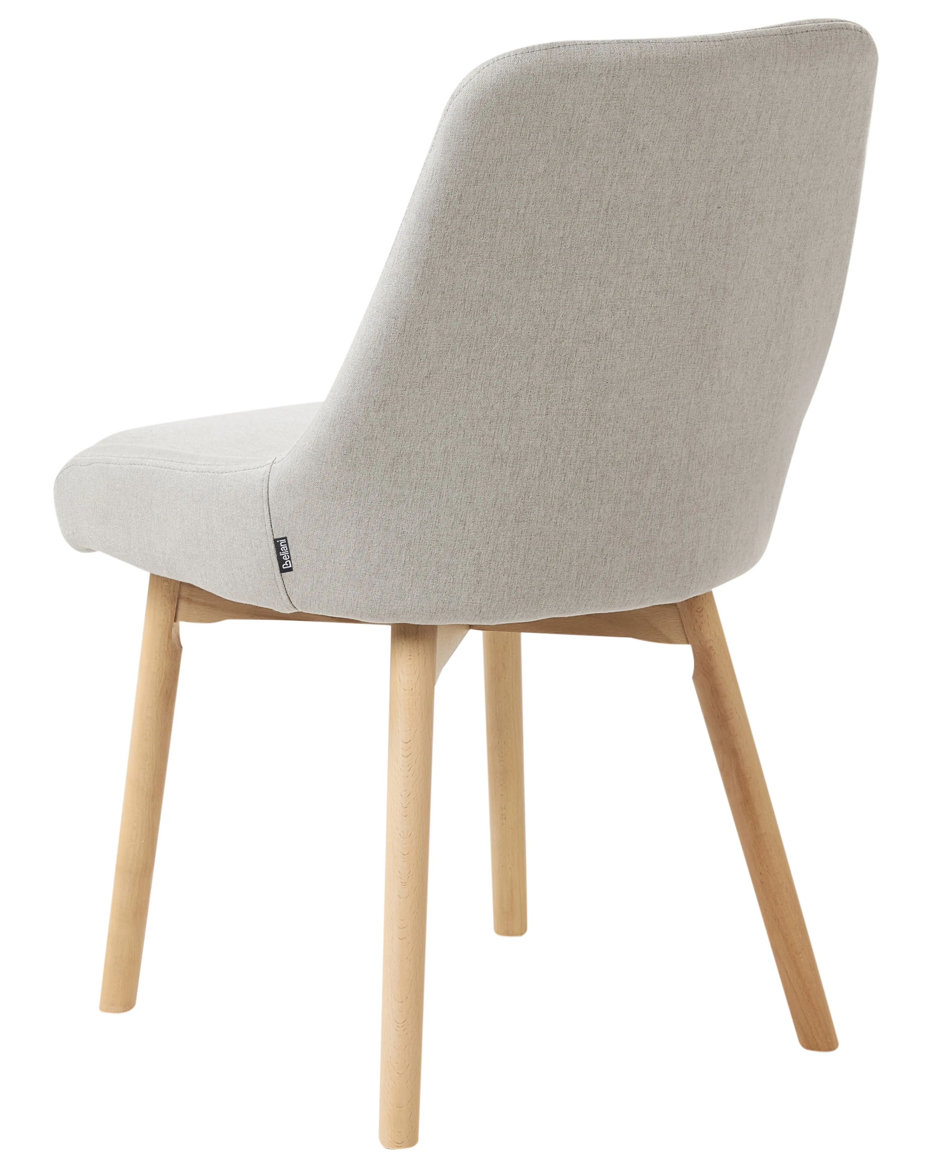 Set van 2 eetkamerstoelen MELFORT Lichtgrijs