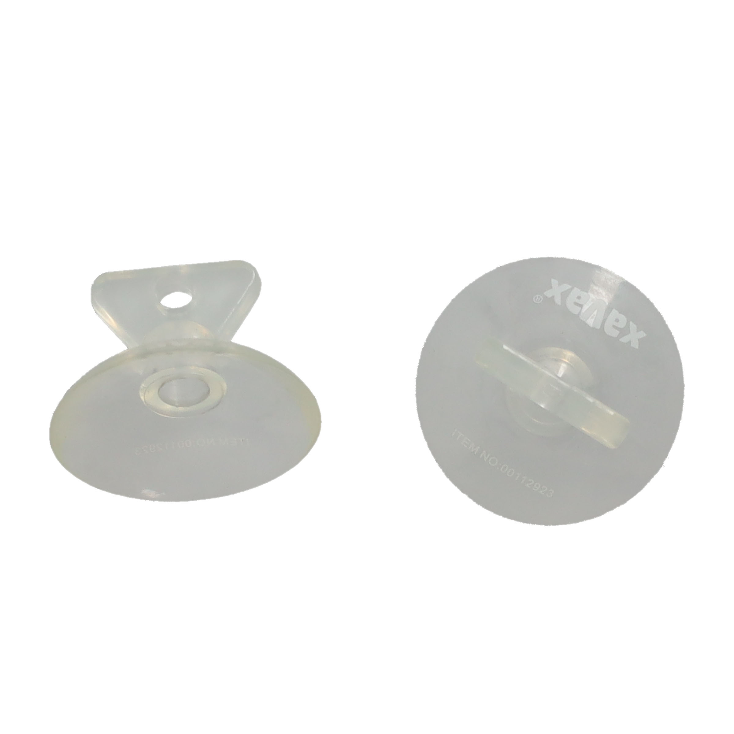(2er Set) Ø35mm Leuchtmittel Saugnapf für Lampen Sockel MR16 / GU10 / GX53 / R30 / R40 / PAR20 (00112923) - Transparent