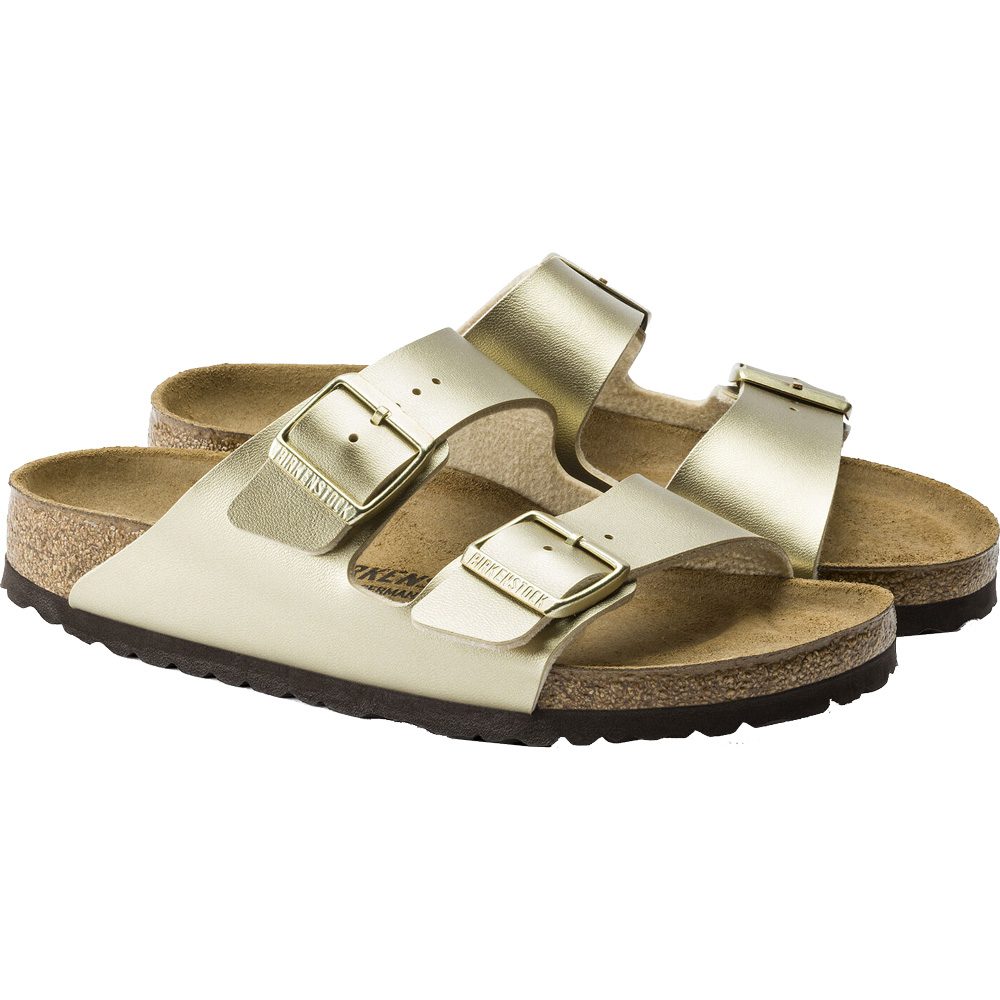 Birkenstock Arizona Birko-Flor® Sandalen Damen gold