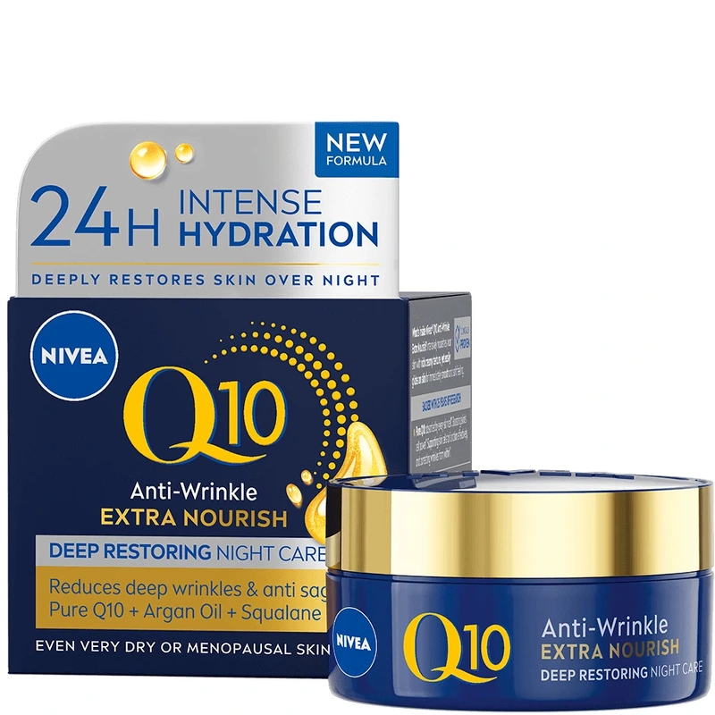 Nivea Q10 Extra Nourish Night Cream 50 ml