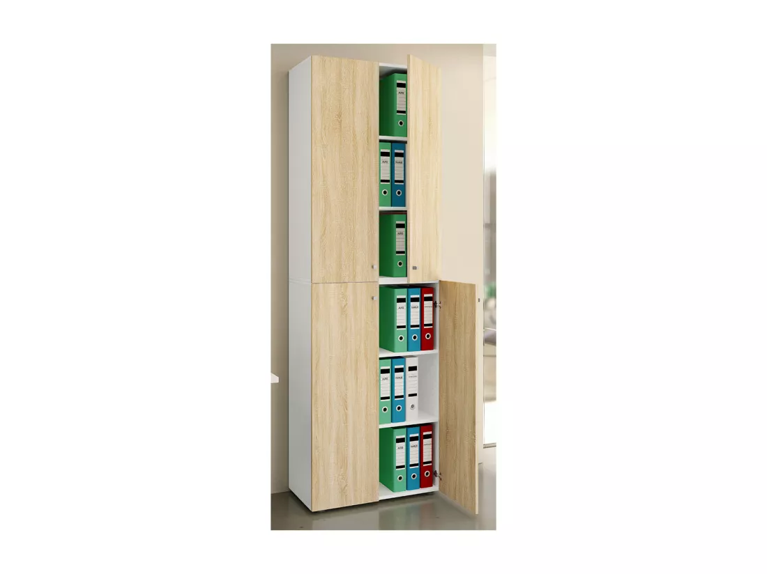 Armoire de bureau Armoire à dossiers Lona 6 cas
