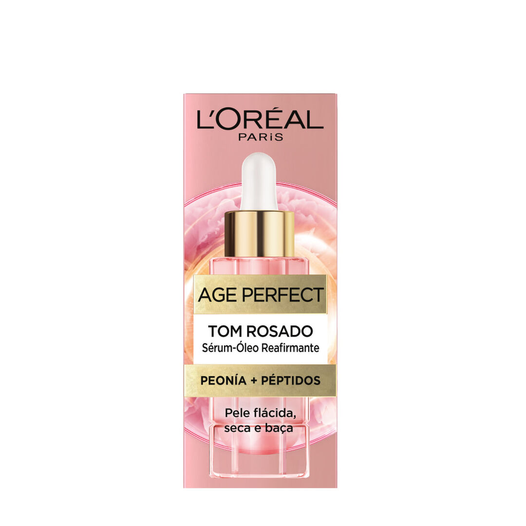 L'ORÉAL PARIS  Age Perfect Golden Age Sérum-Óleo, Tom Rosa - 30ml