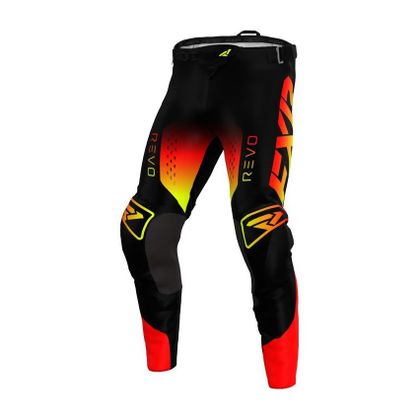 Pantalon cross FXR YOUTH REVO COMP TEQUILA SUNSET - Noir / Rouge