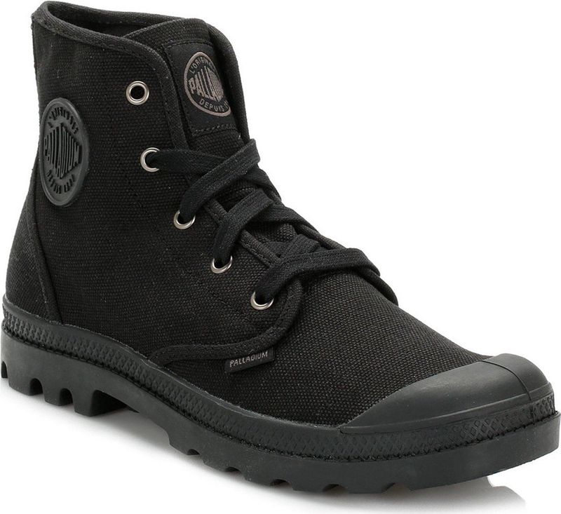 Palladium - Pampa Hi - Schoenen - Zwart - Hoge Sneakers met Enkelondersteuning
