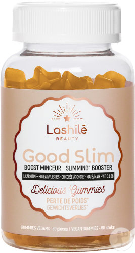 Lashilé Good Slim Boost Minceur Perte De Poids Complément Alimentaire Végan 60 Gummies
