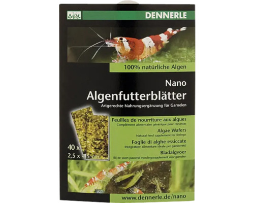 Dennerle Nano Algenvoervellen 40 stuks