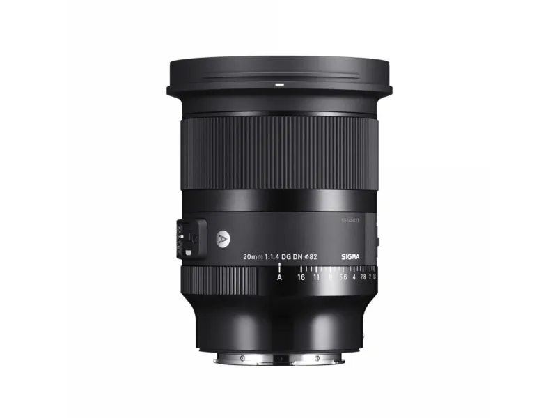 Sigma 20mm F1.4 DG DN | A, Ultra bredlinse, 17/15, L mount, Autofokus
