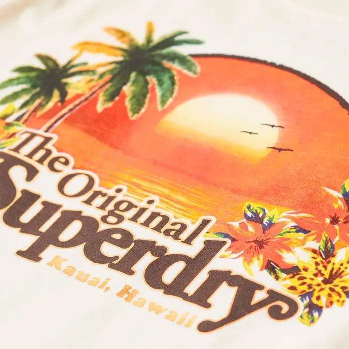Superdry Travel Souvenir Shirt Dames
