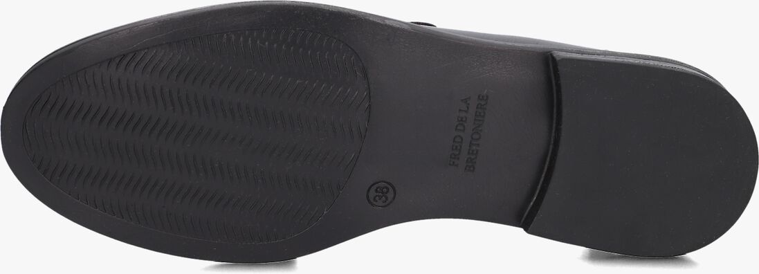 zwarte fred de la bretoniere loafers fairy moccy
