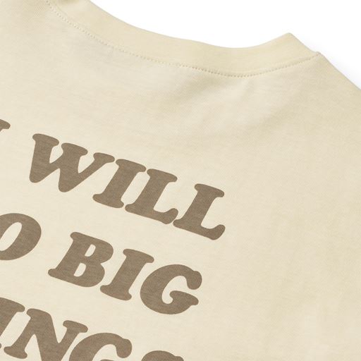 Wheat Kax T-shirt, Honey Glow, 104 cm
