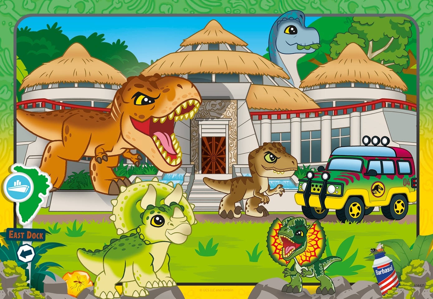 Ravensburger - Puslespil Jurassic World Explorers 3x49 brikker