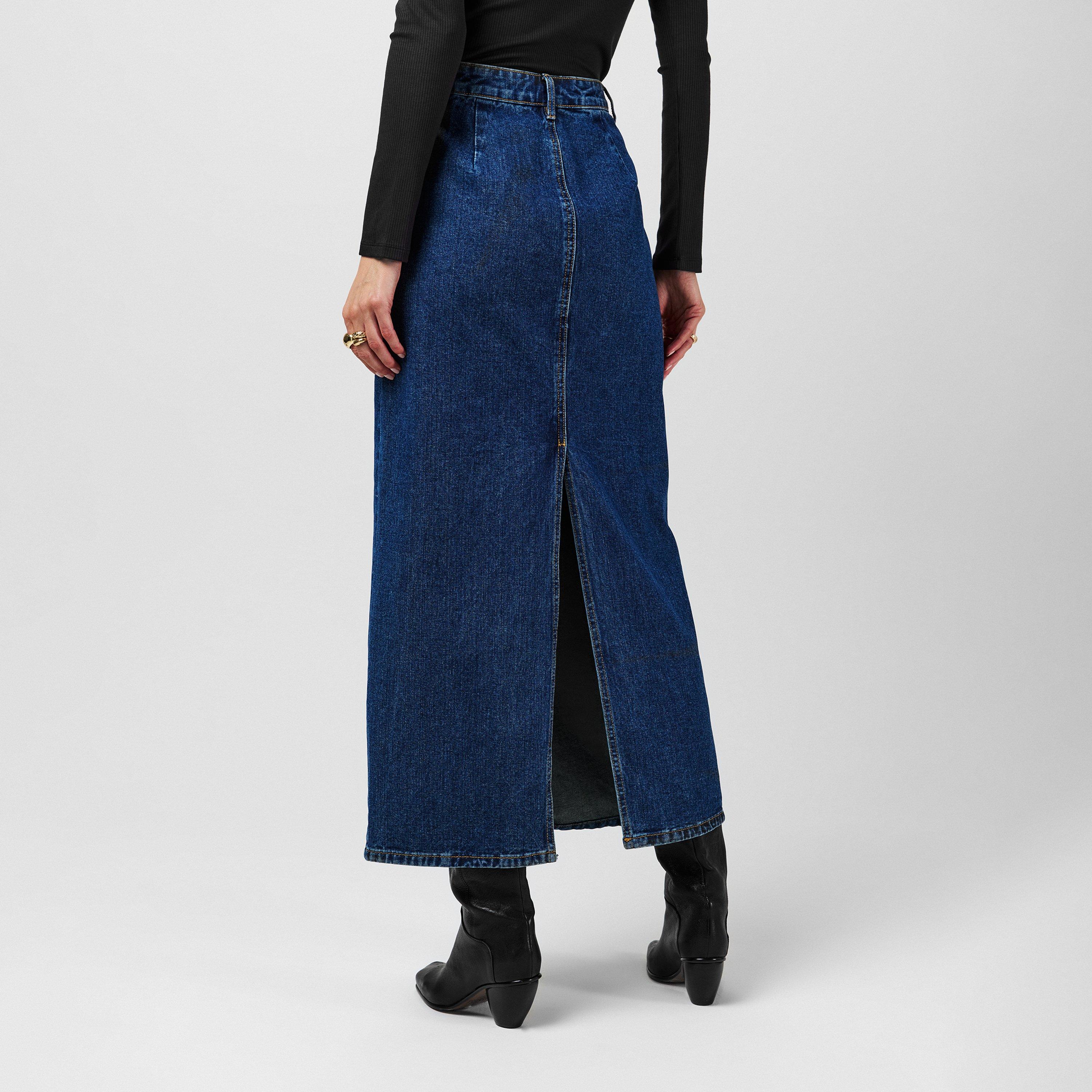 Vila Kira Denim Skirt