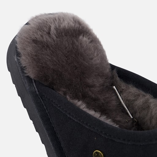 Warmbat Classic Pantoffels grijs Suede