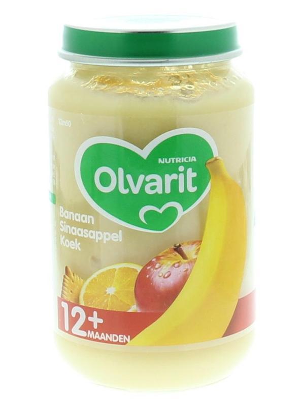 Olvarit 12m50 Banaan Sinaasappel Koek 200g