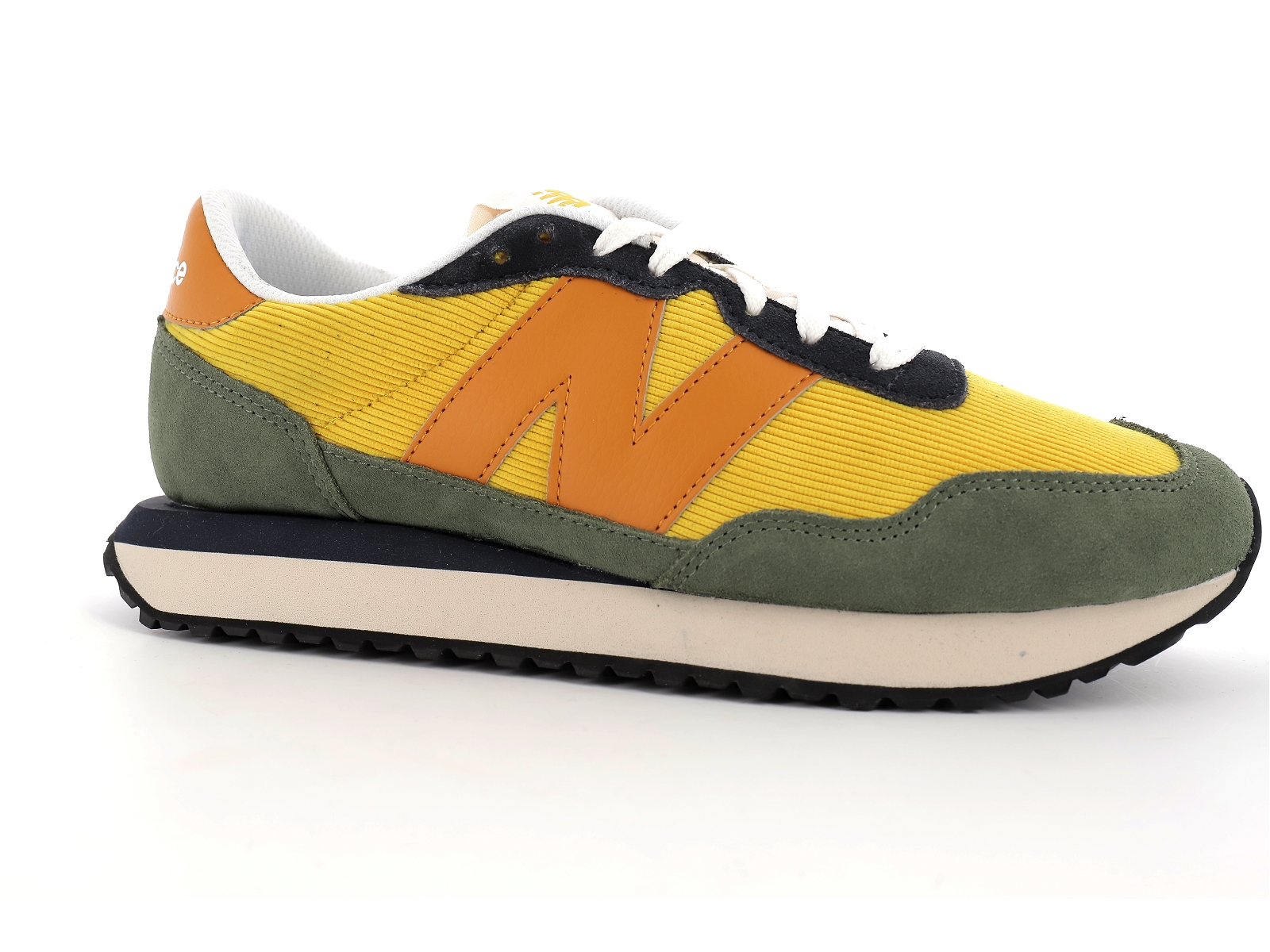 New balance a-MS237LUI Matières combinées Orange