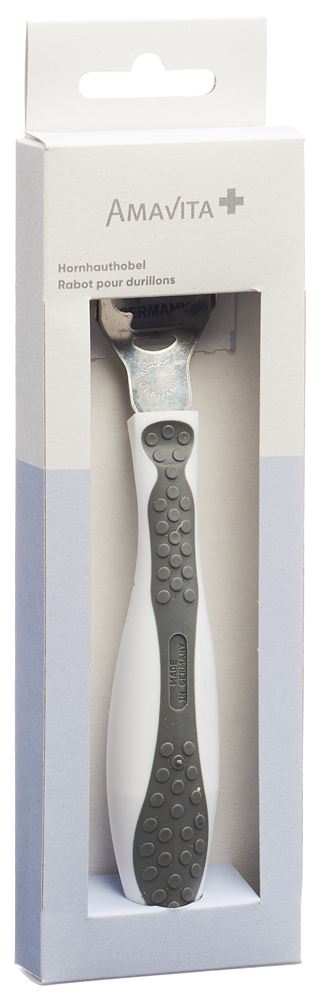 Amavita Beauty Hornhauthobel Softtouch grau 1 Stk