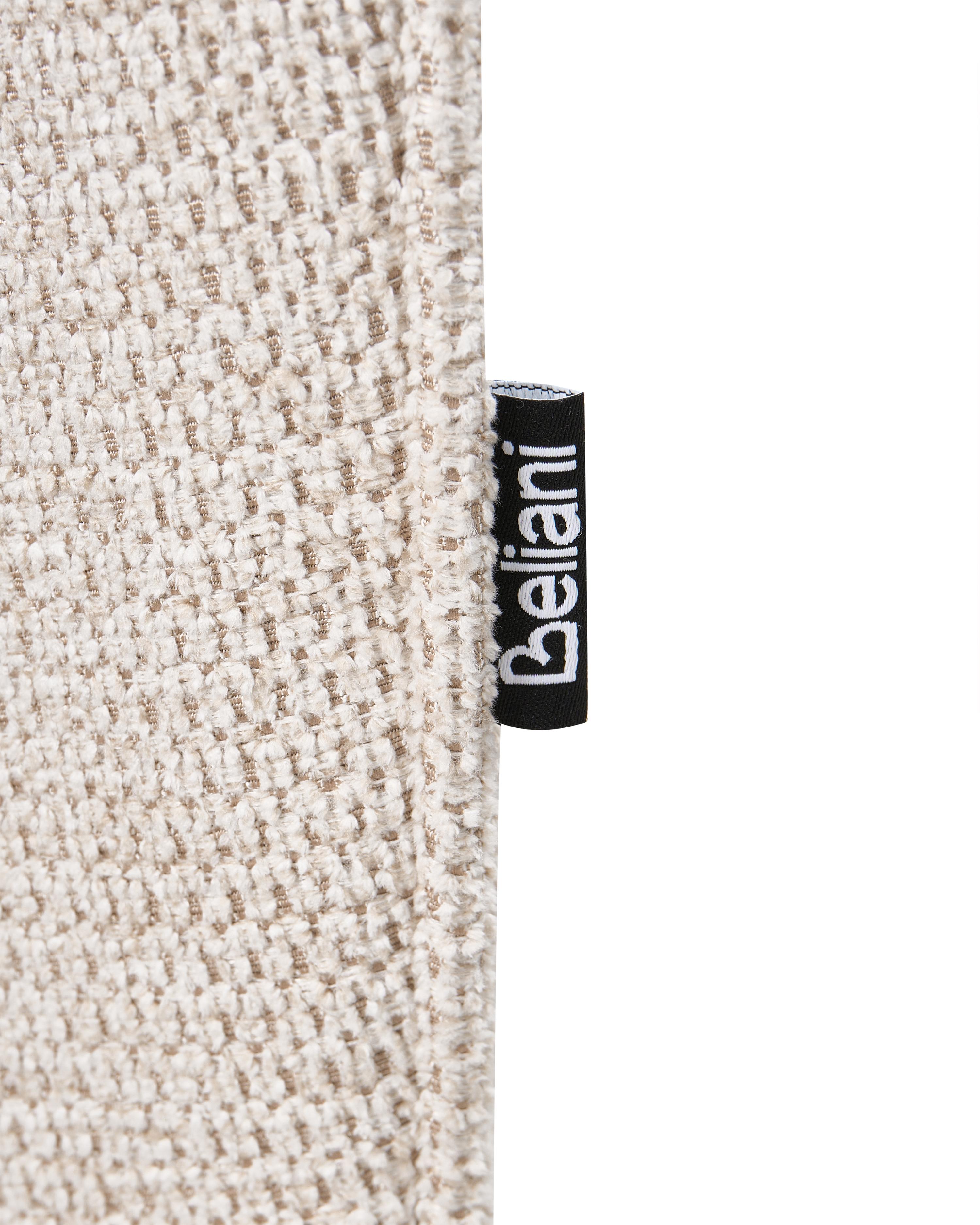 Set van 2 eetkamerstoelen draaibaar COSO Stof Lichtbeige