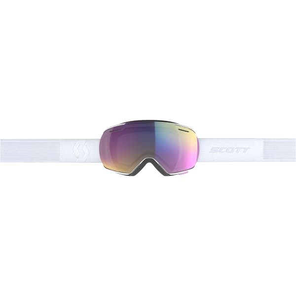 Masque de ski SCOTT LINX MINERAL WHITE / ENHANCER TEAL CHROME