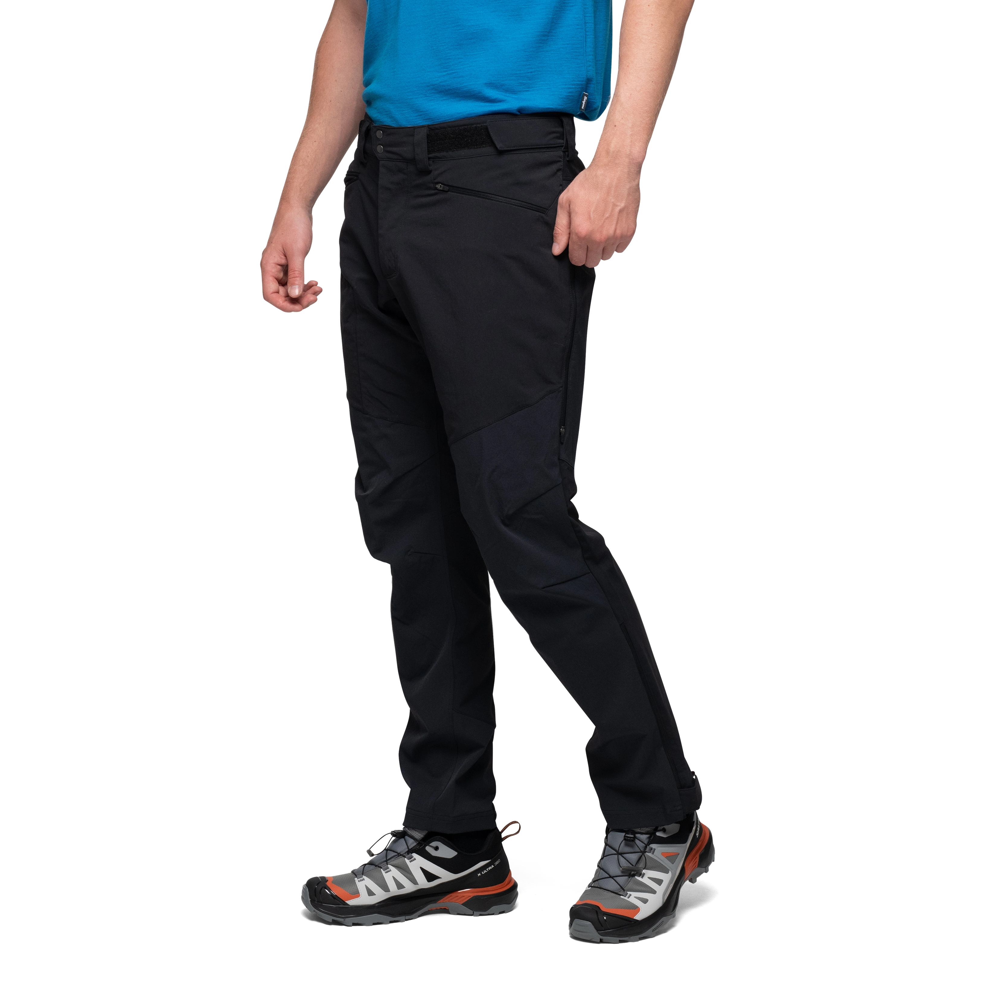 Rabot Softshell Pants Men Black / Dark Shadow Grey