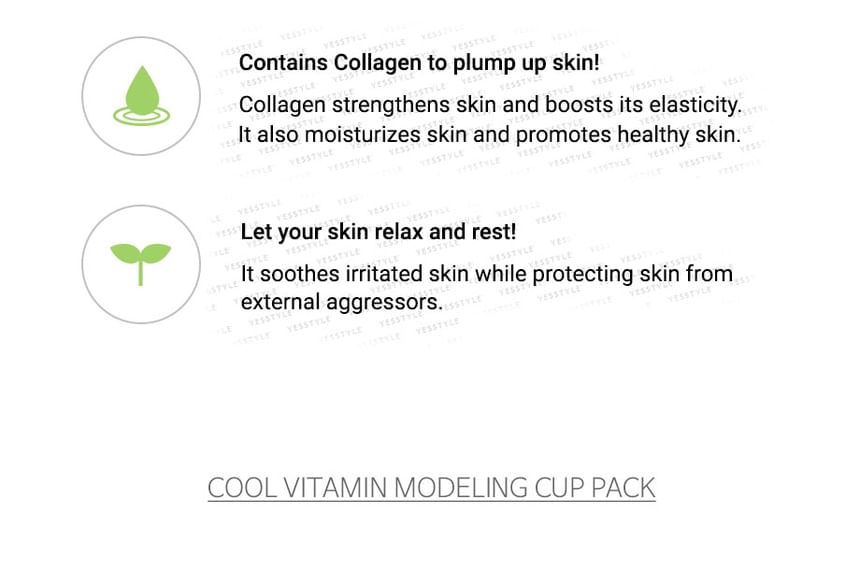 LINDSAY - Modeling Mask Cup Pack - 8 soorten